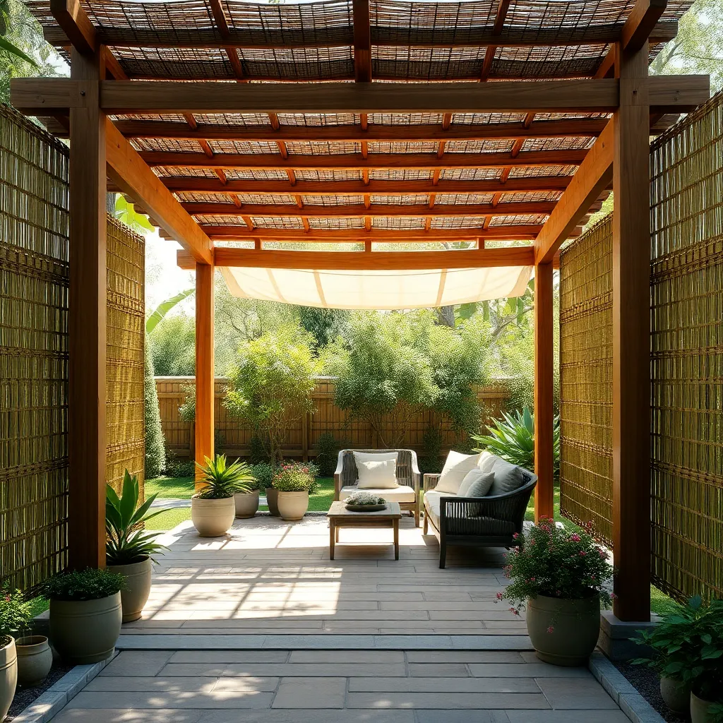 Enhance Privacy with Bamboo Screens