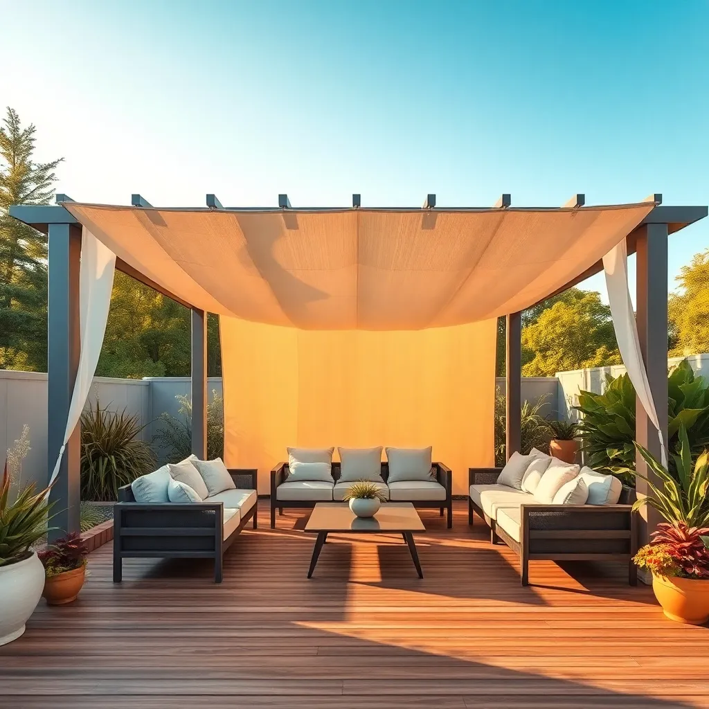 Utilize UV-Protective Fabric Covers