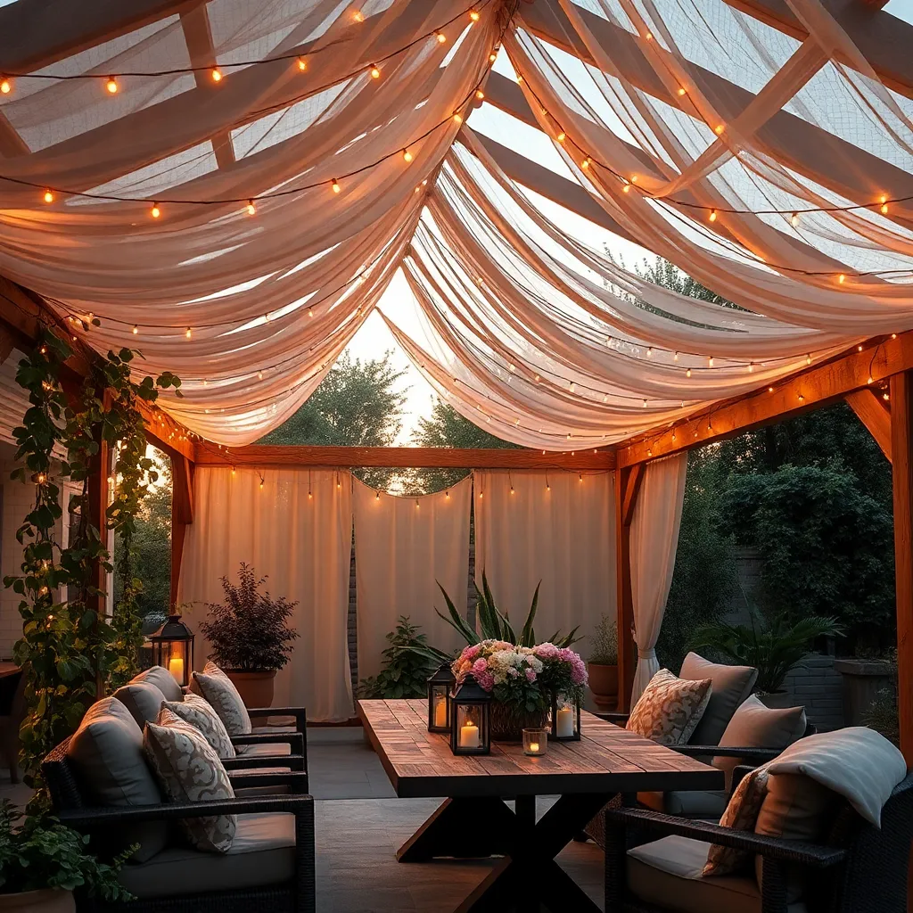 Install LED String Lights