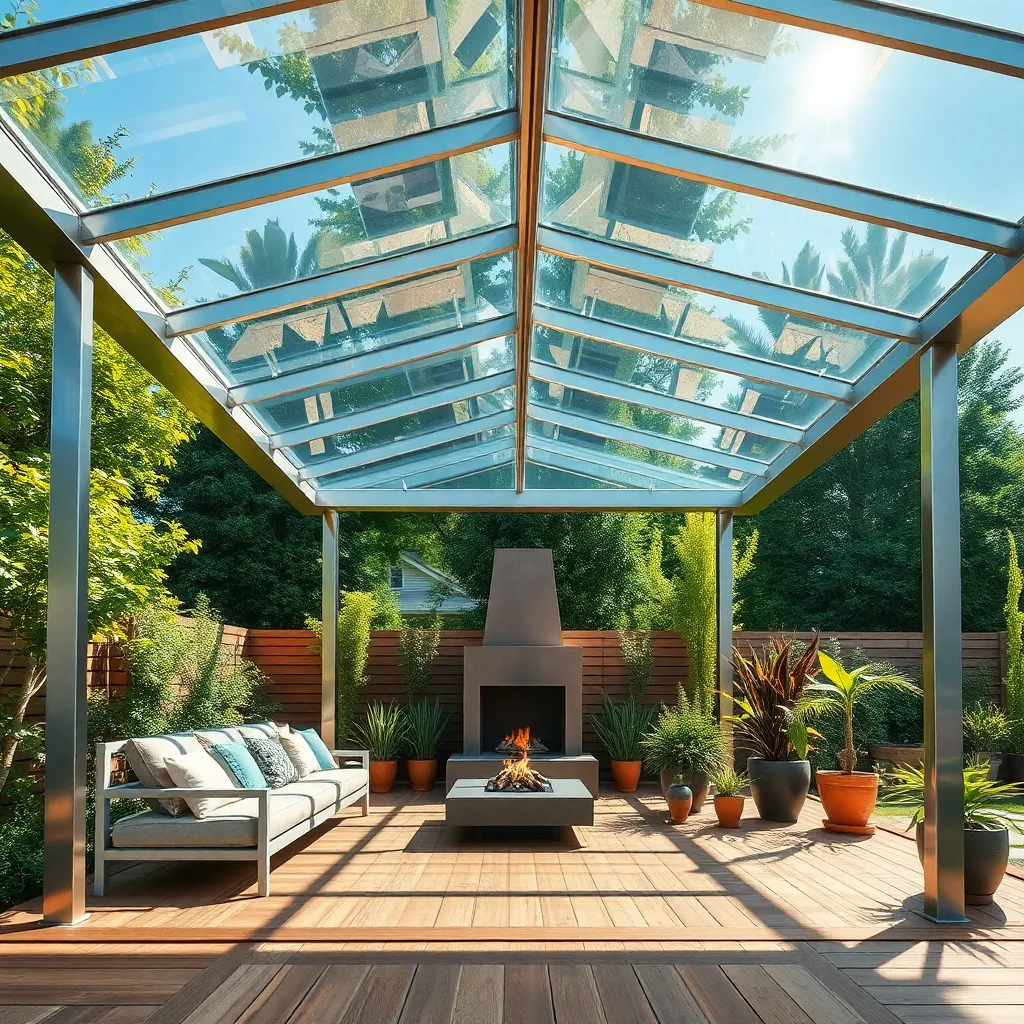 Incorporate Transparent Roof Panels