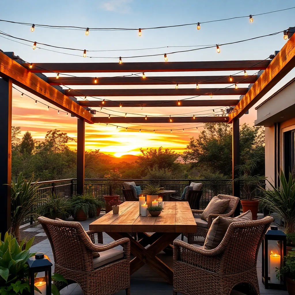 Enhance Ambiance with Solar Lighting