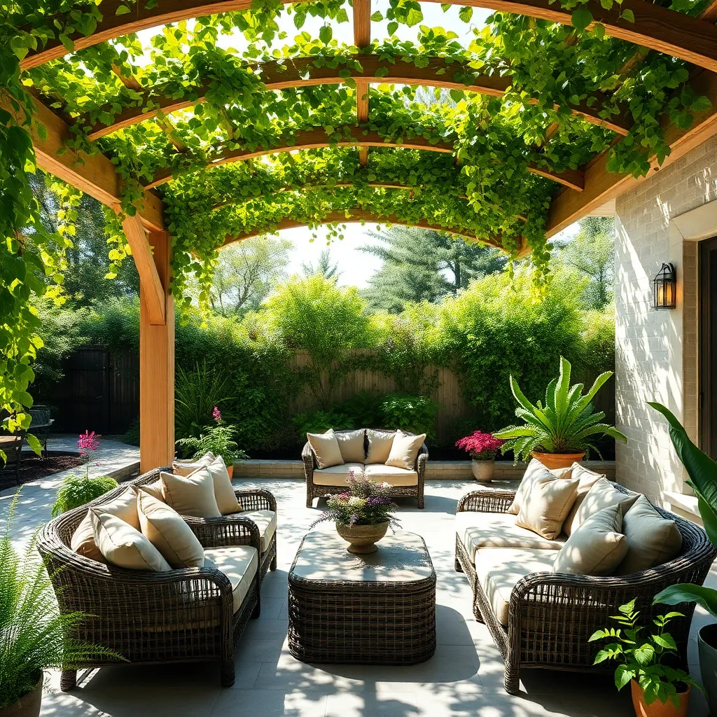 Add Lush Greenery for Natural Shade