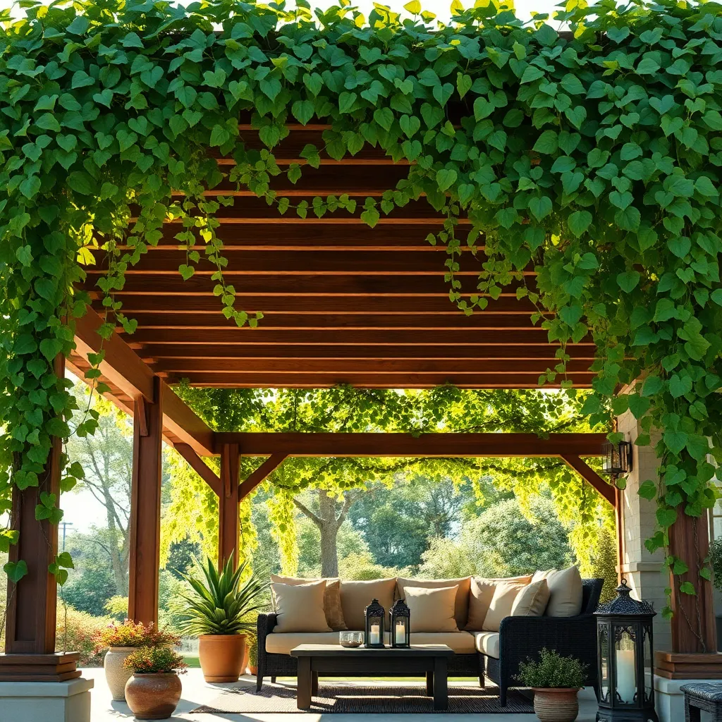 Add Vines for Natural Shade
