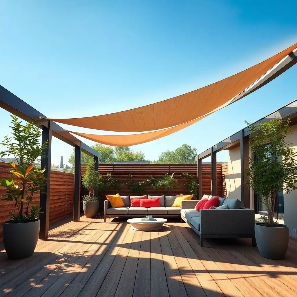 Add Contemporary Shade Sails