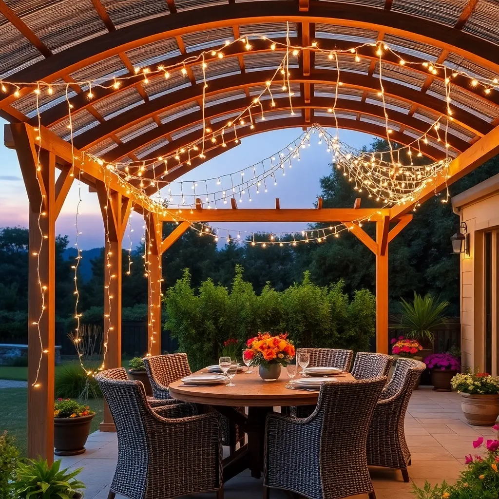 Create Ambiance with String Lights