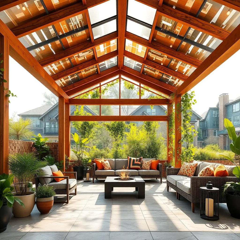 Use Transparent Panels for Natural Light