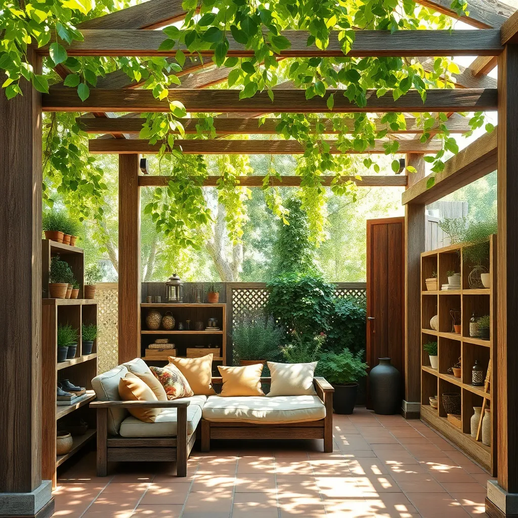 Use Reclaimed Wood for Shelving