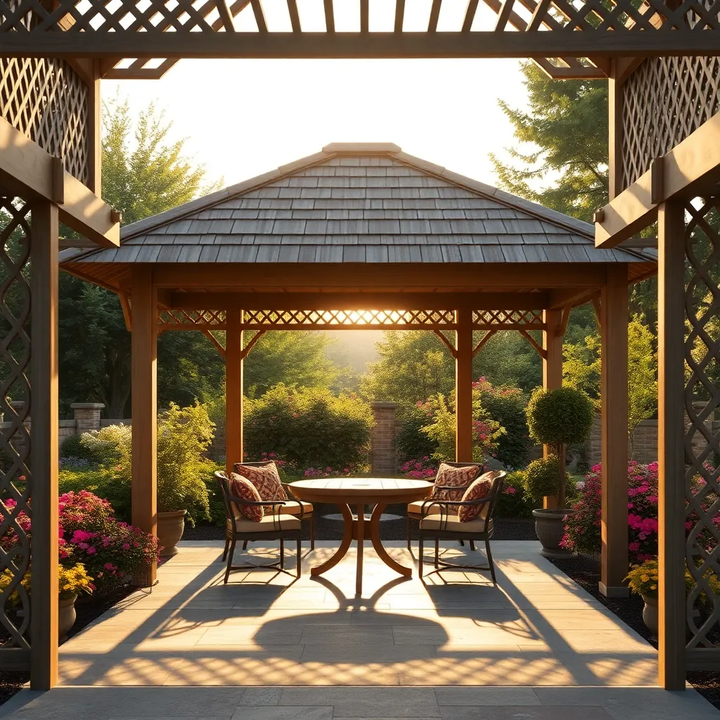 Add Decorative Lattice Panels