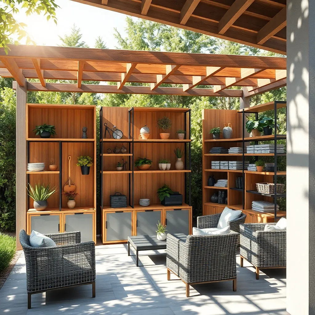 Include Modular Shelving Units
