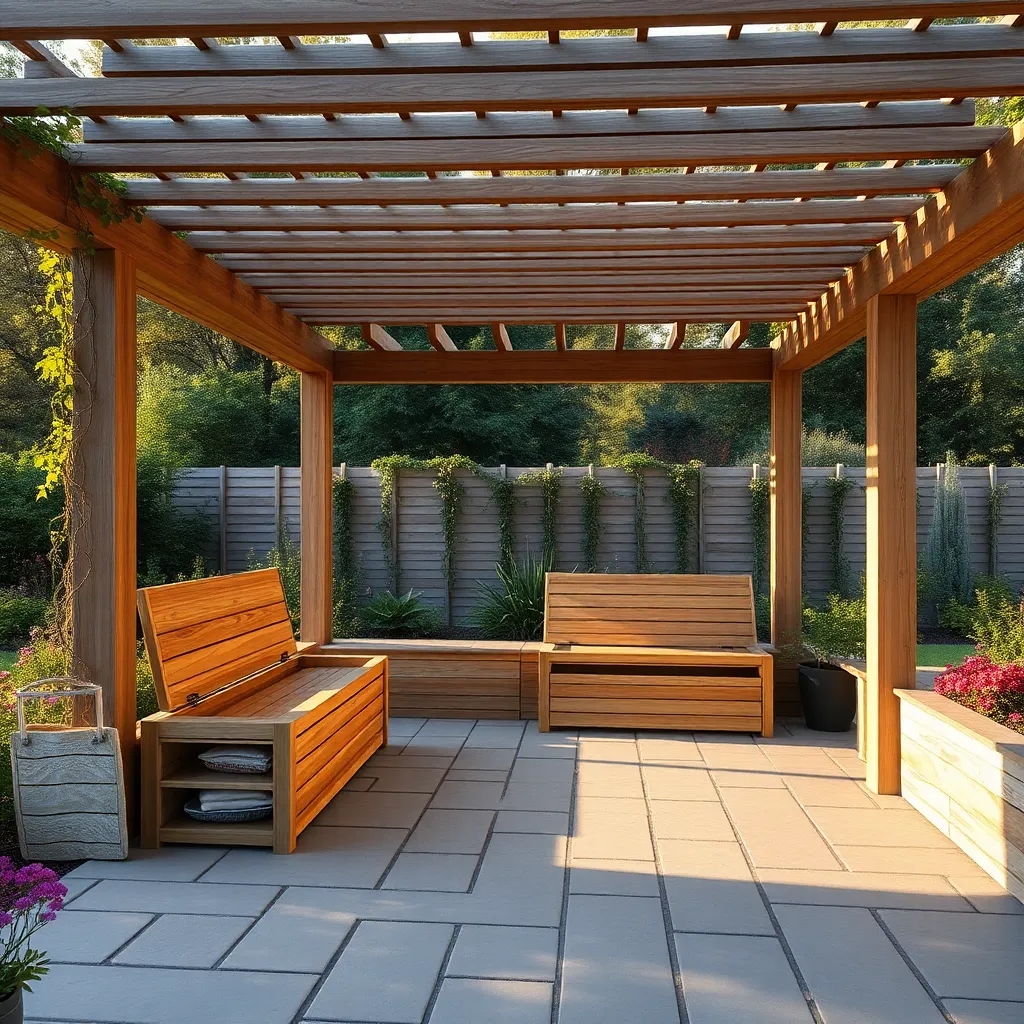Incorporate Hidden Storage Benches