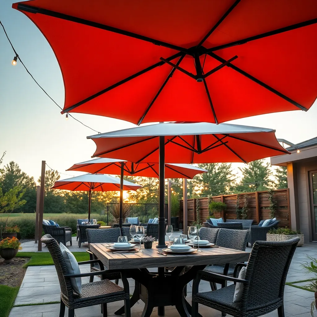 Install Adjustable Umbrella Systems