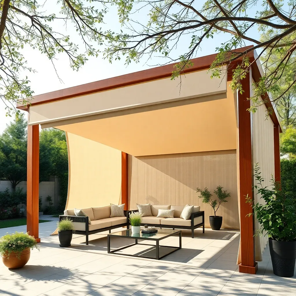 Add Retractable Privacy Screens
