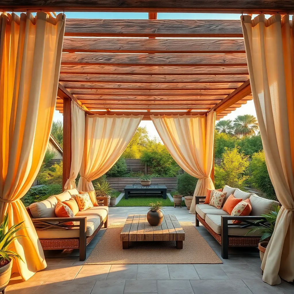 Use Outdoor Curtains for Versatility