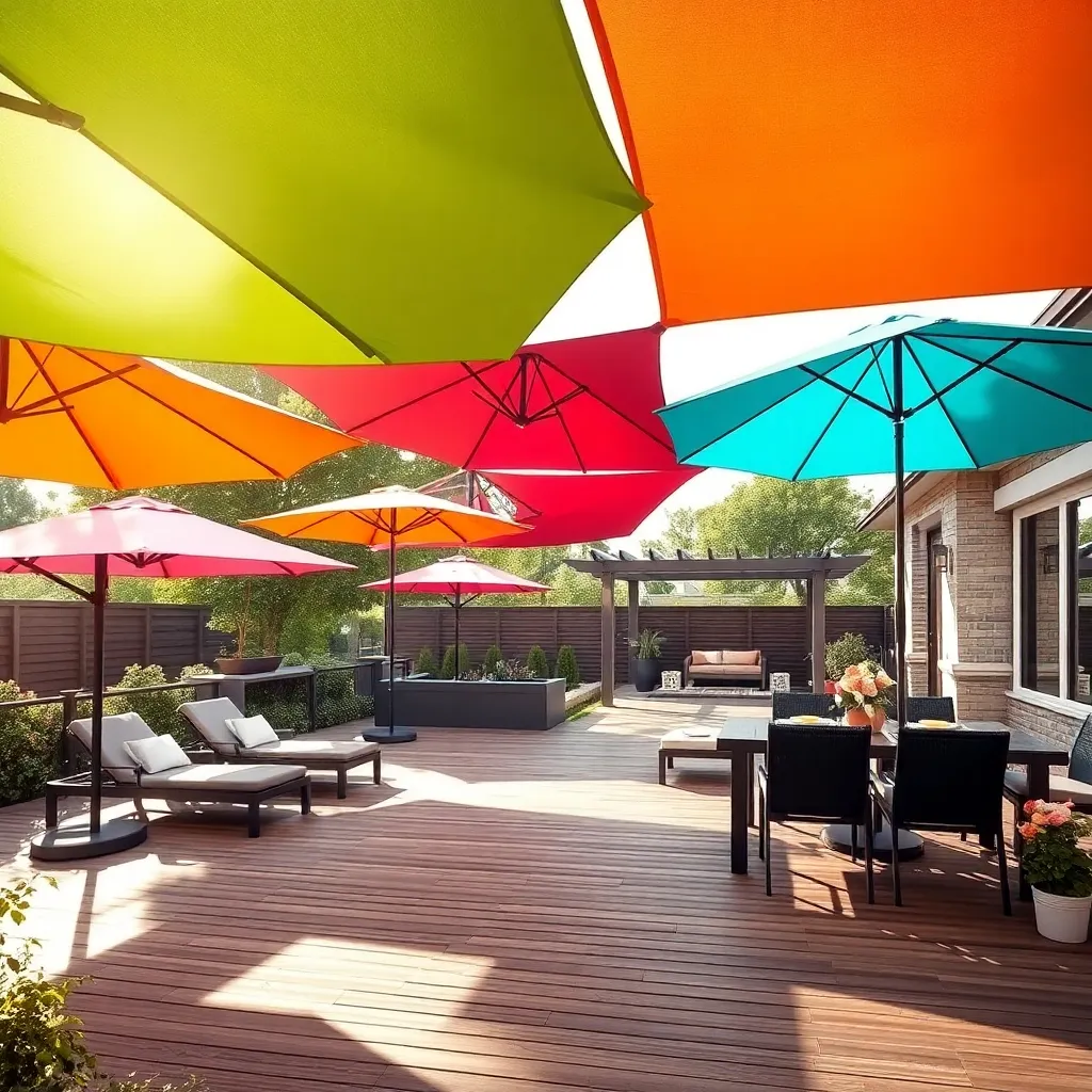 Add Portable Shade Umbrellas