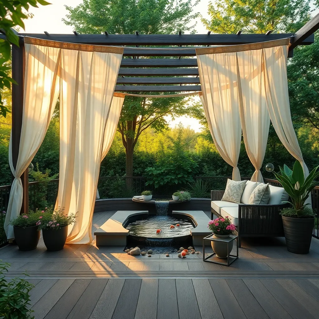 Add Water Features for Tranquility