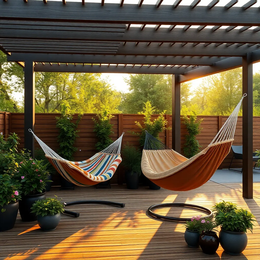 Relaxation with Hammock Stands