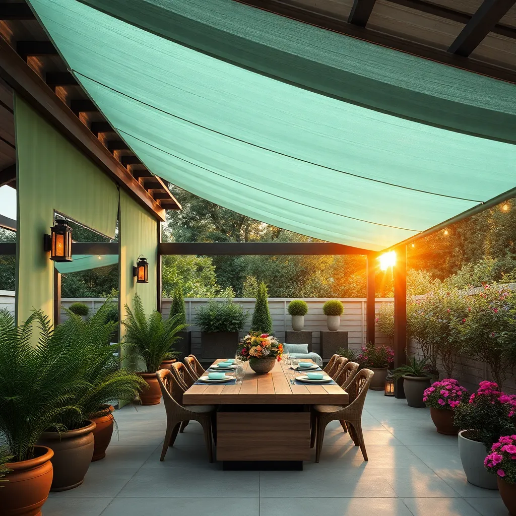 Use Weather-Resistant Canopy Fabrics
