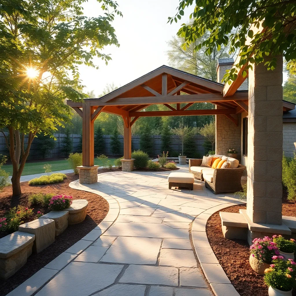 Design with Natural Stone Pathways