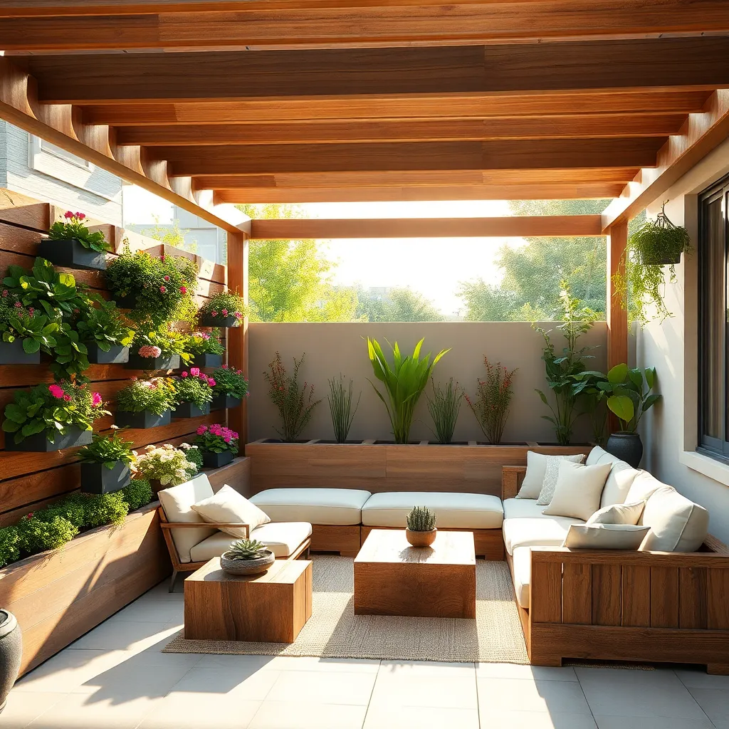 Utilize Space-Saving Vertical Gardens