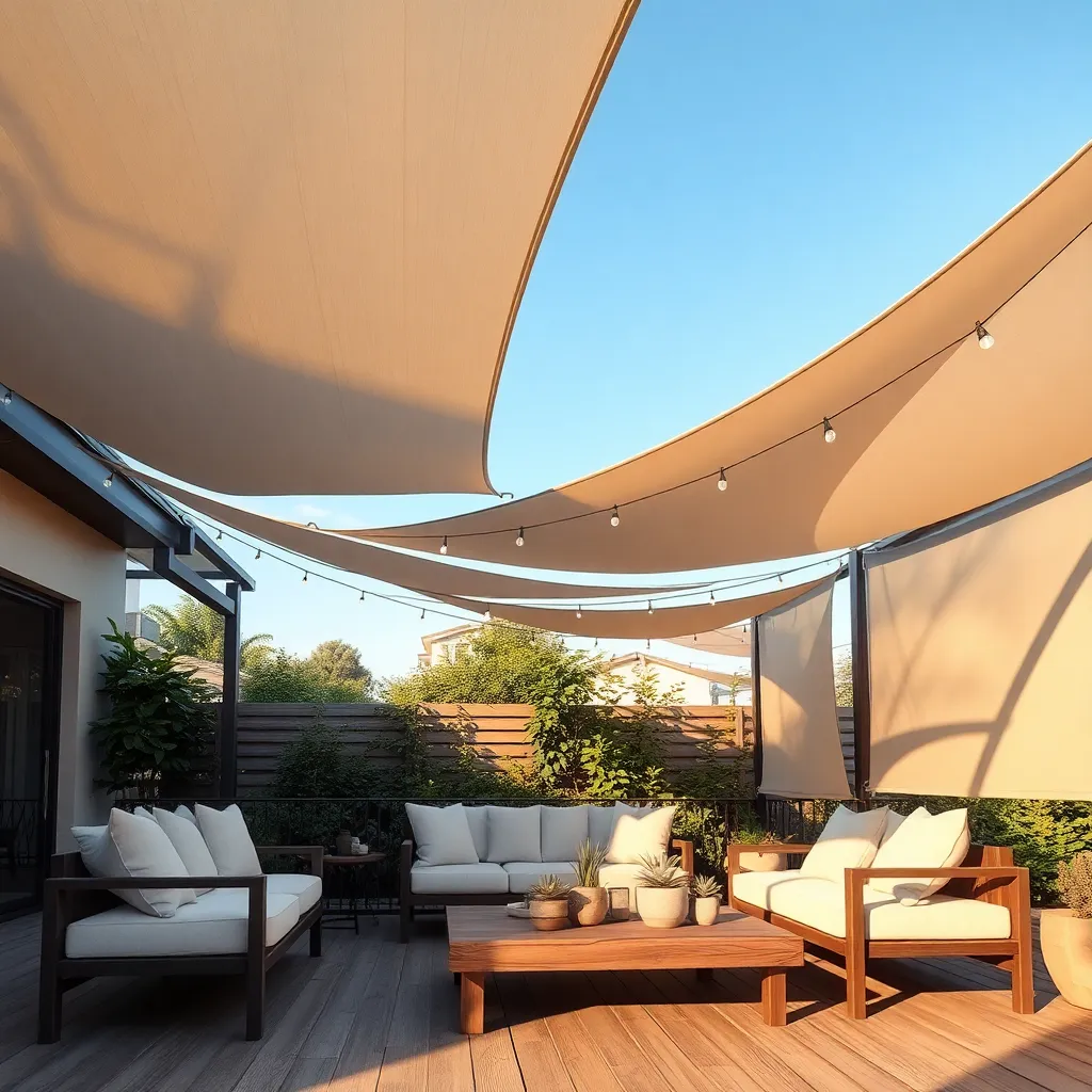 Install Shade Sail Canopies