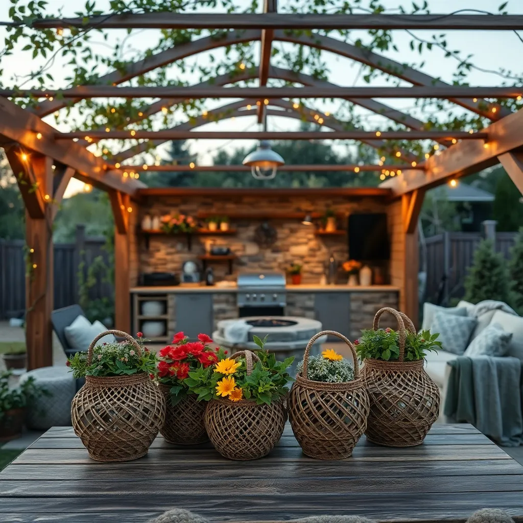 Enhance Aesthetic with Decorative Baskets