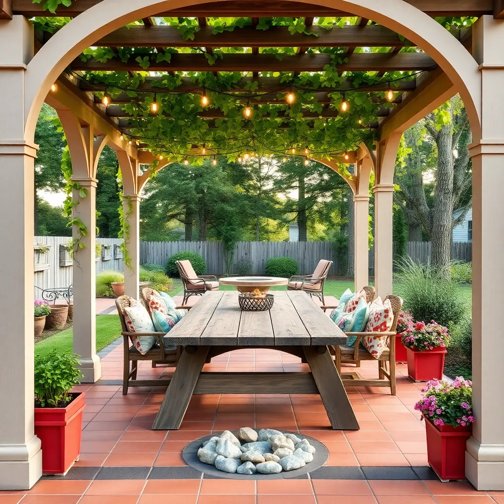 Arrange a Picnic Table Retreat