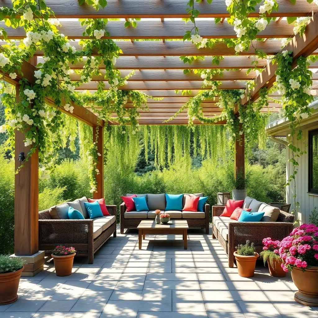 Create Shade with Pergolas