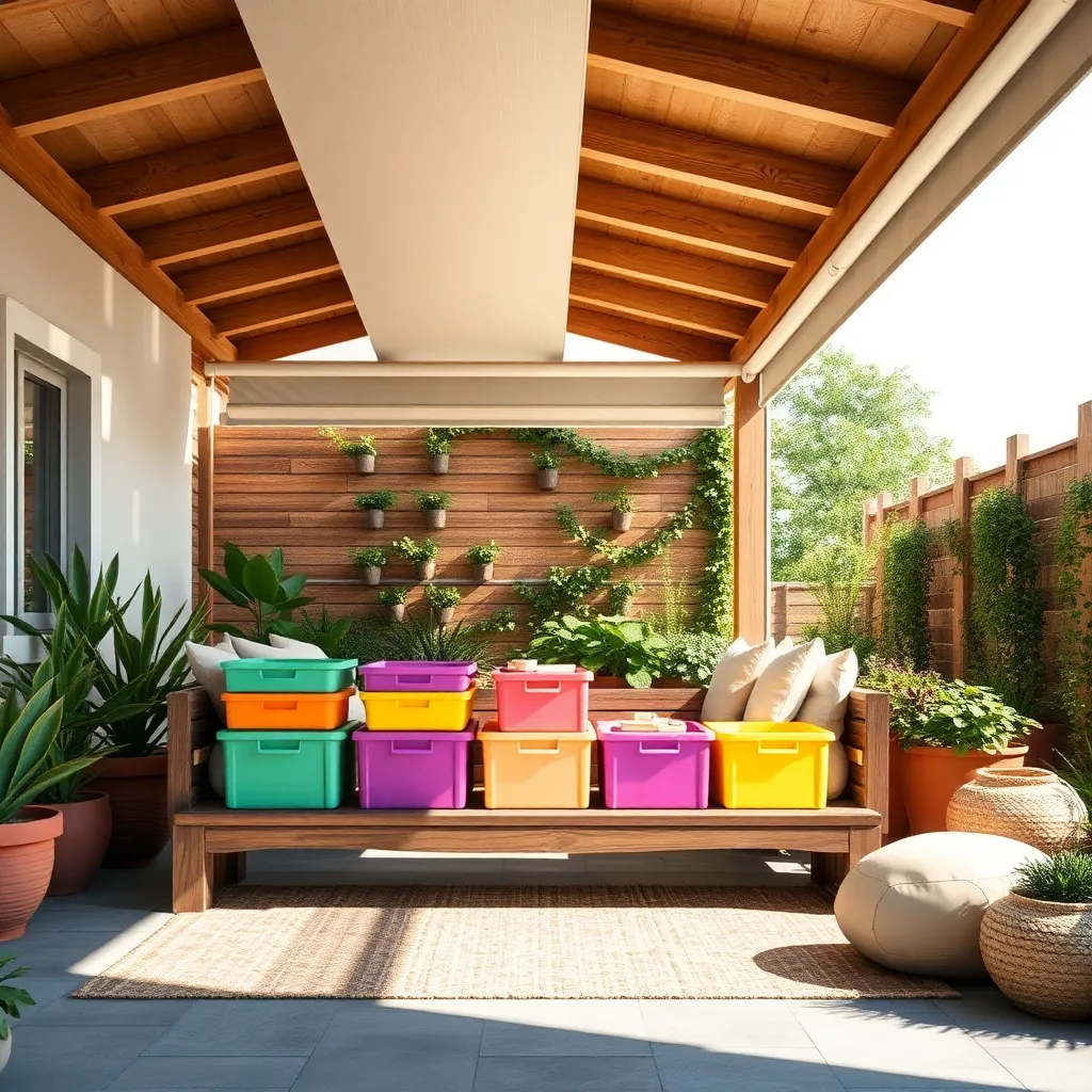 Opt for Stackable Storage Bins