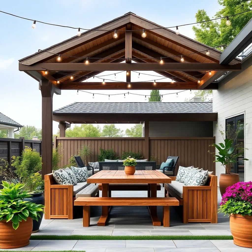 Utilize Multi-Functional Garden Furniture