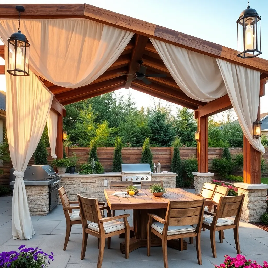 Integrate Outdoor Cooking Stations