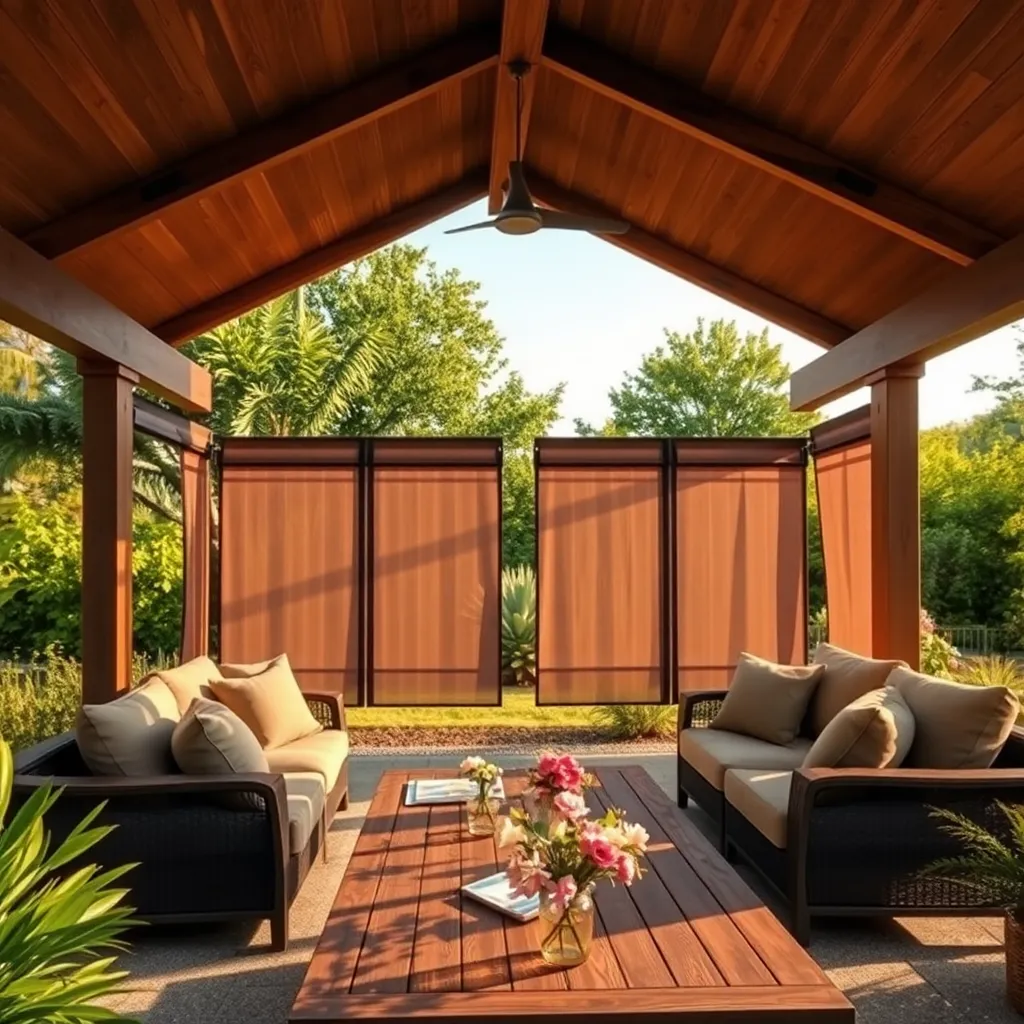 Install Adjustable Privacy Screens