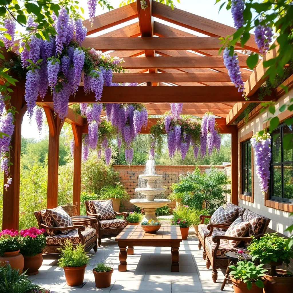 Enhance with Climbing Plant Structures