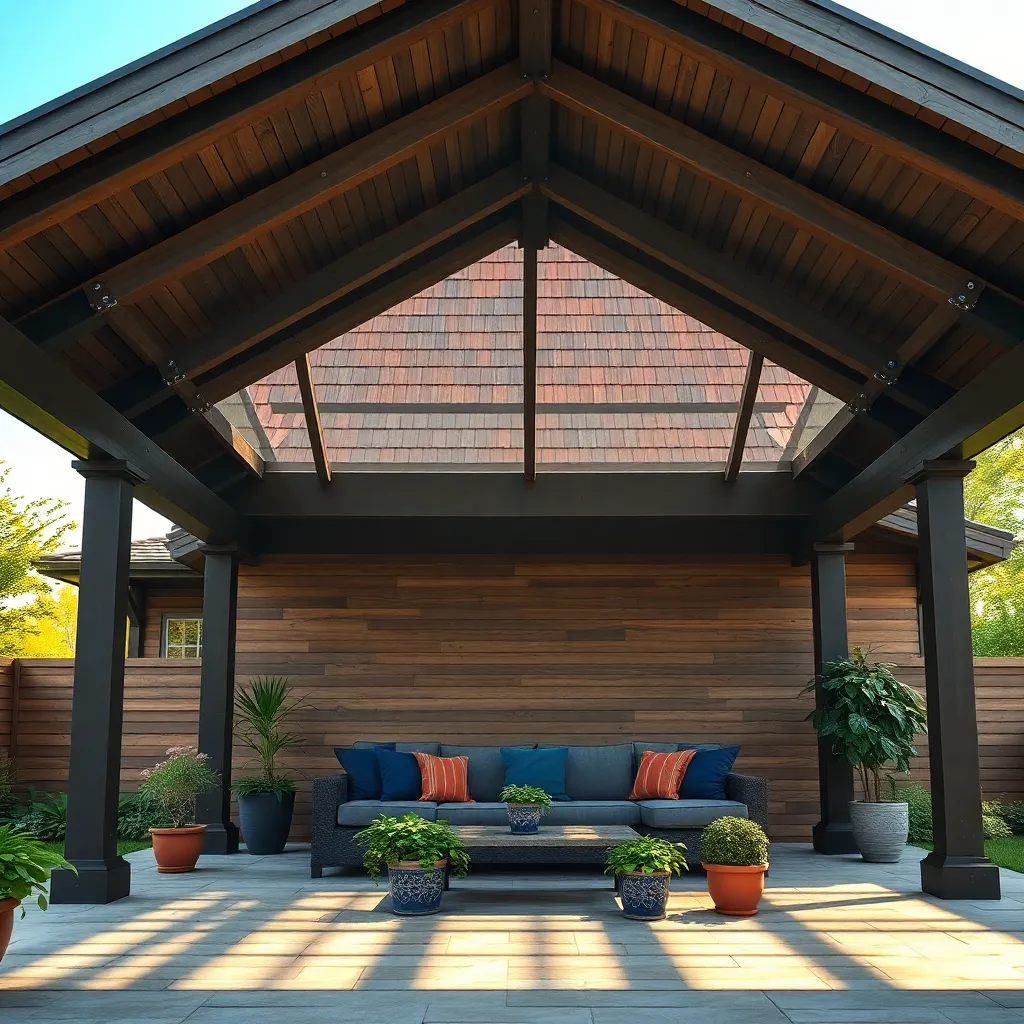 Secure Roof with Weather-Resistant Fasteners