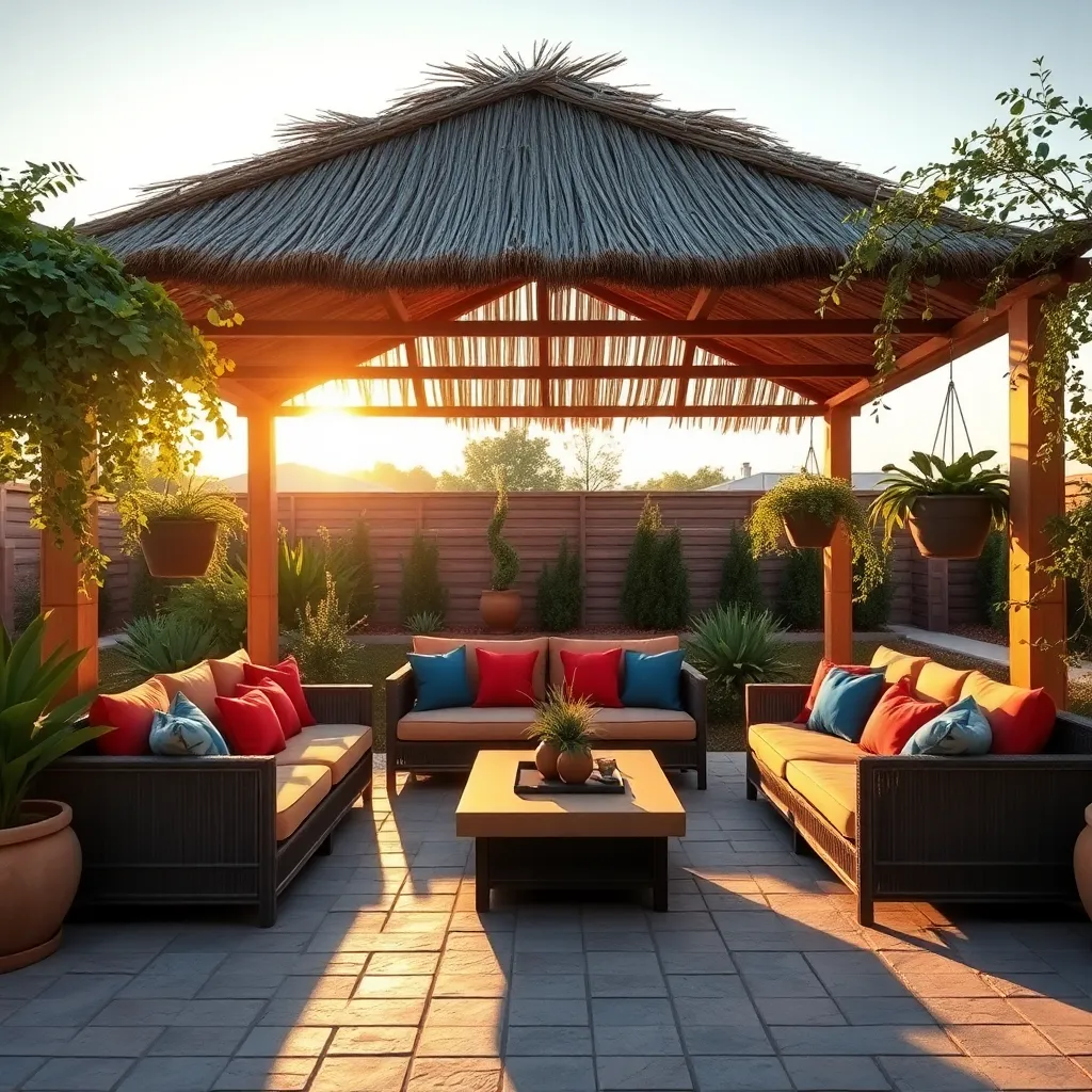 Use Water-Resistant Cushions and Fabrics
