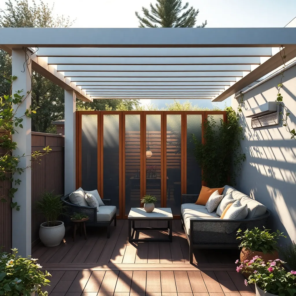 Create Privacy with Screen Panels