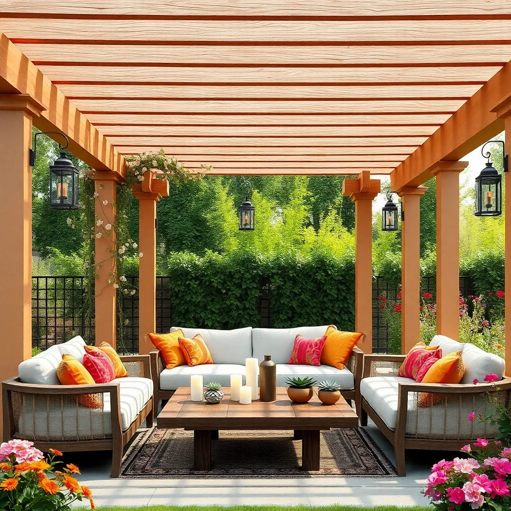 Install Pergolas for Partial Shade