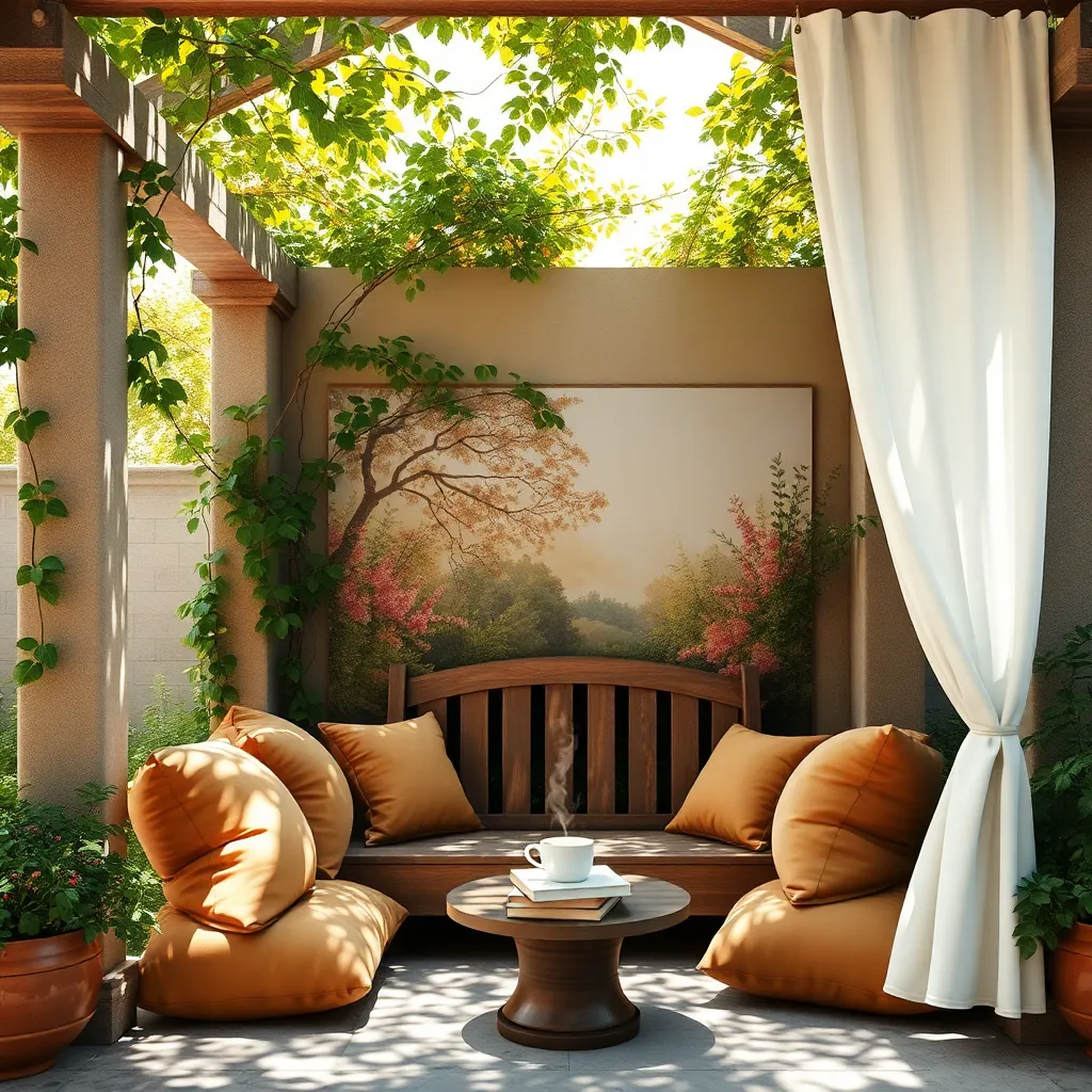 Set Up a Reading Bench Area