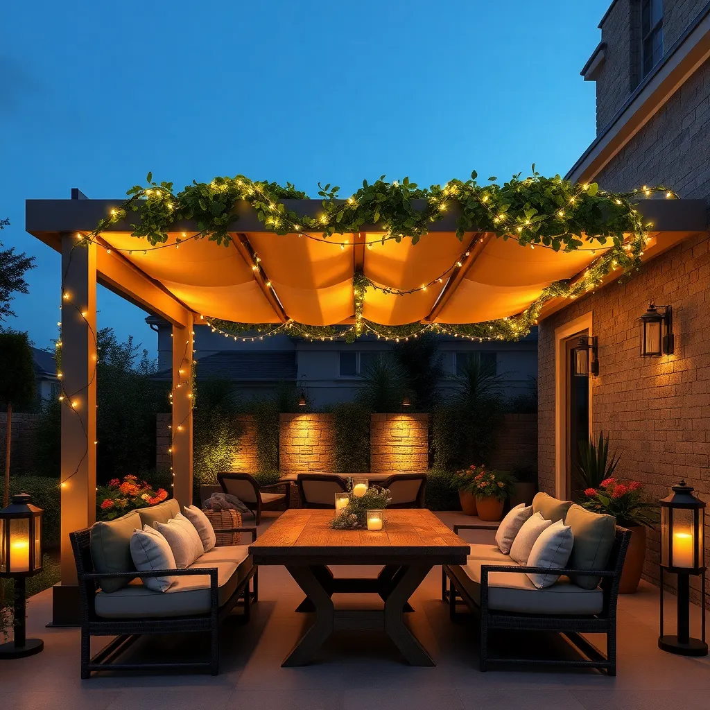 Layer Outdoor Lighting for Ambiance