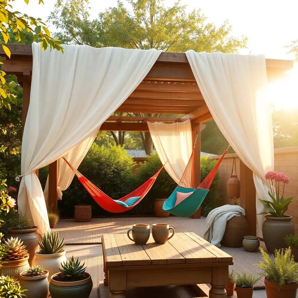 Incorporate Hammocks for Ultimate Relaxation