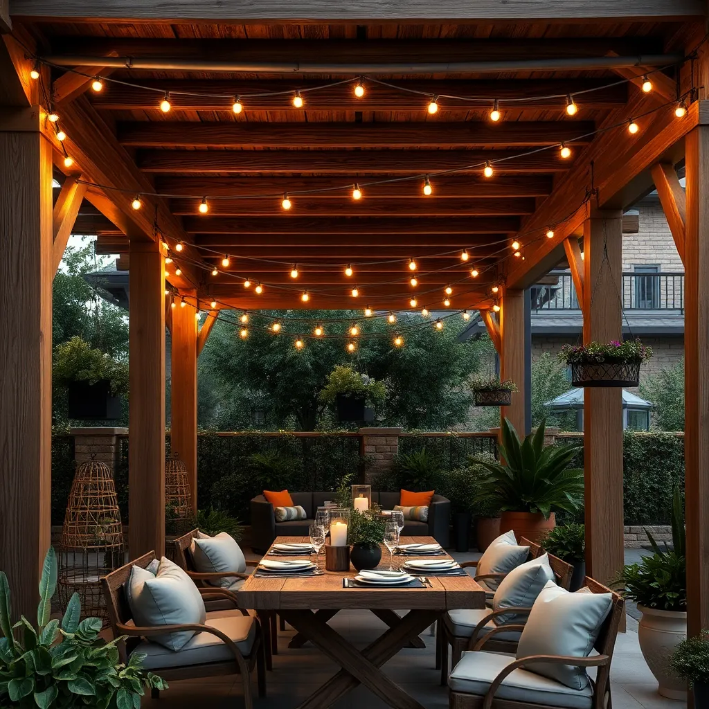 Create Ambiance with String Lights