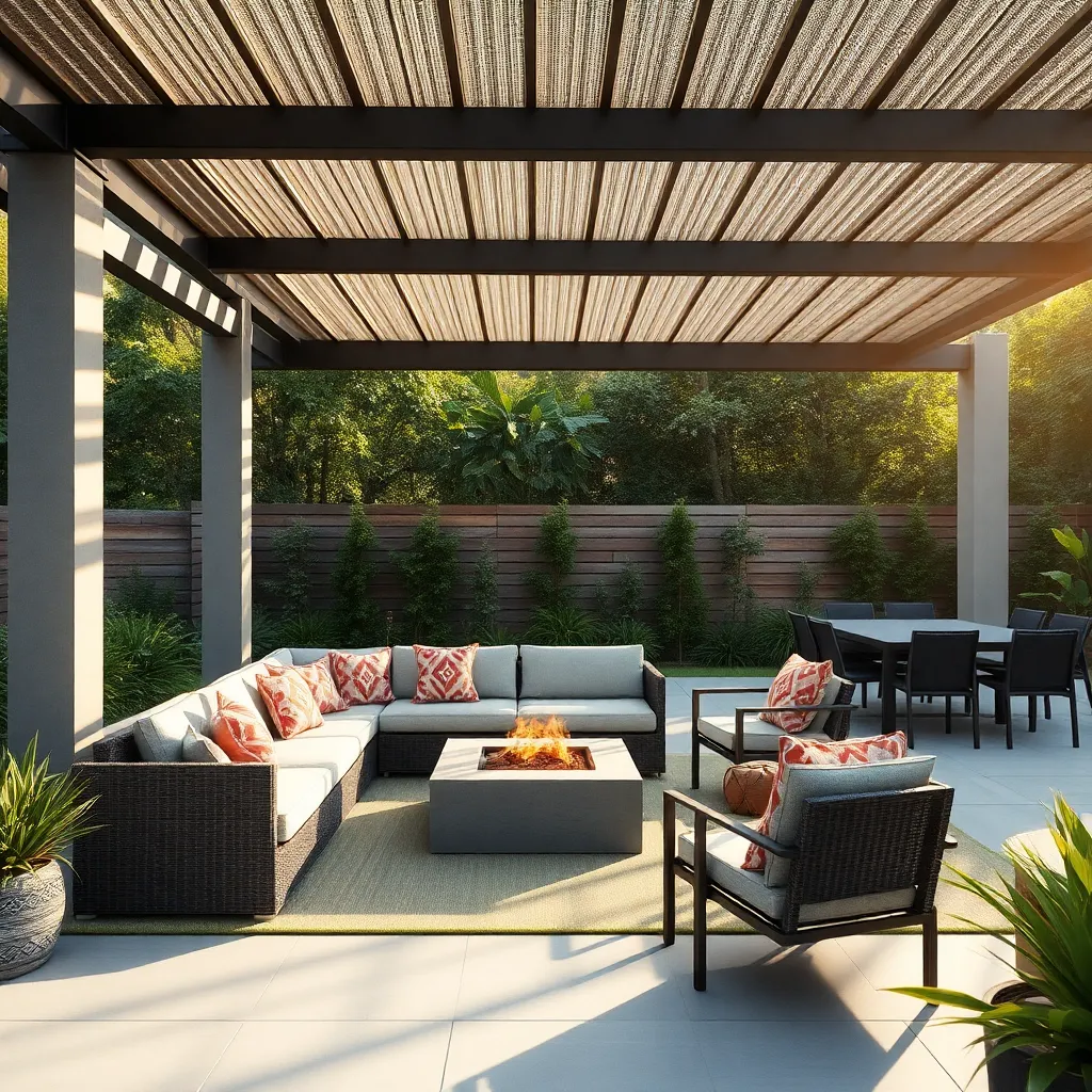 Use Multi-Functional Outdoor Furniture