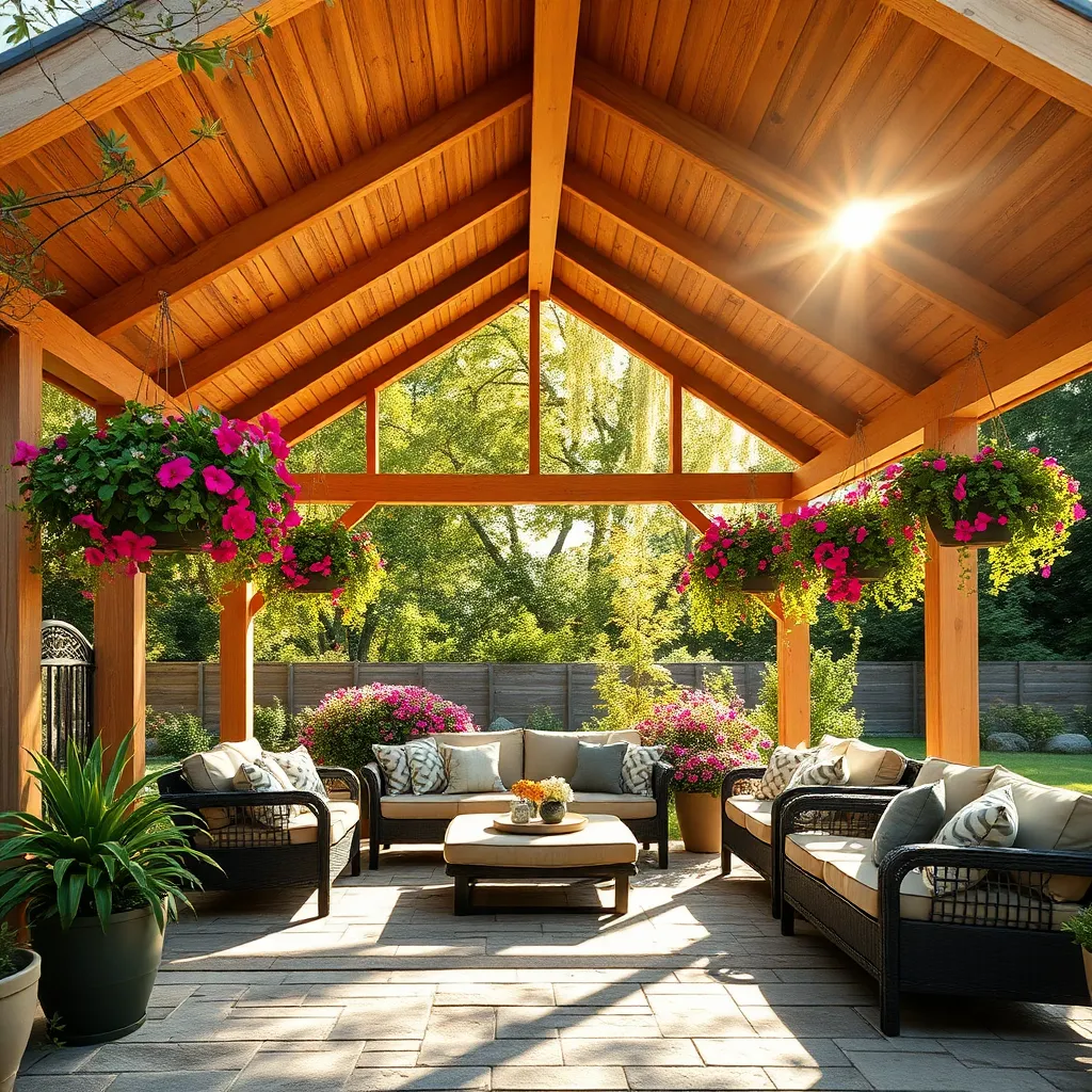 Utilize Space With Hanging Planters