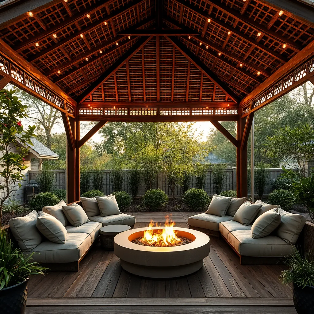 Cozy Ambiances with Fire Features