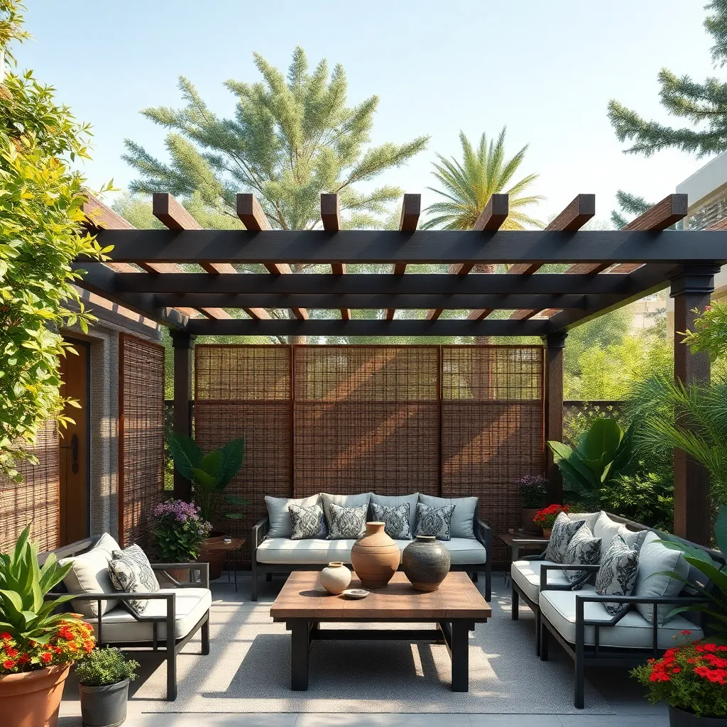 Create Bamboo Screen Partitions
