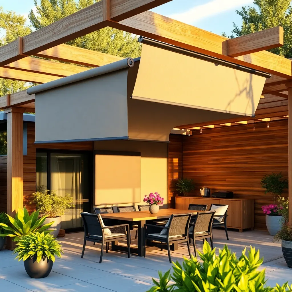 Utilize Retractable Shade Systems