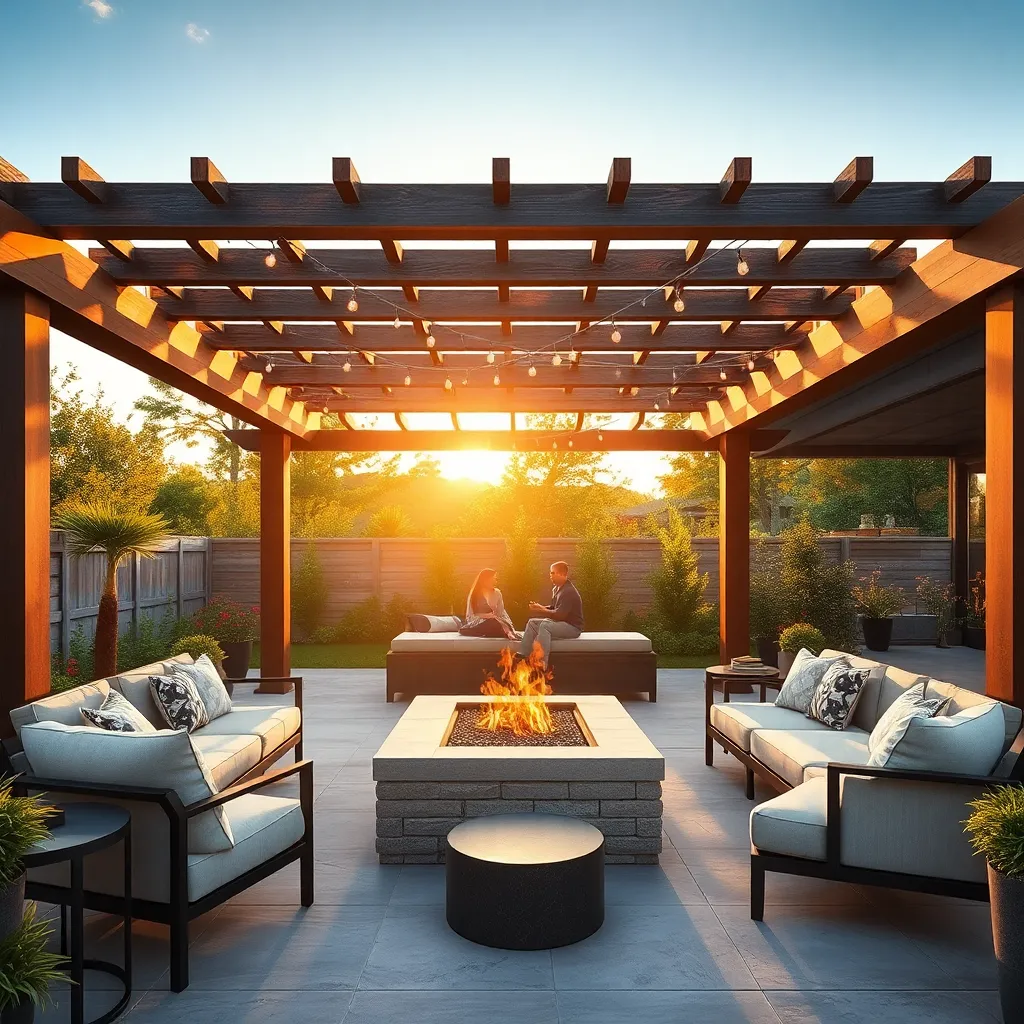 Incorporate Fire Pits for Warmth