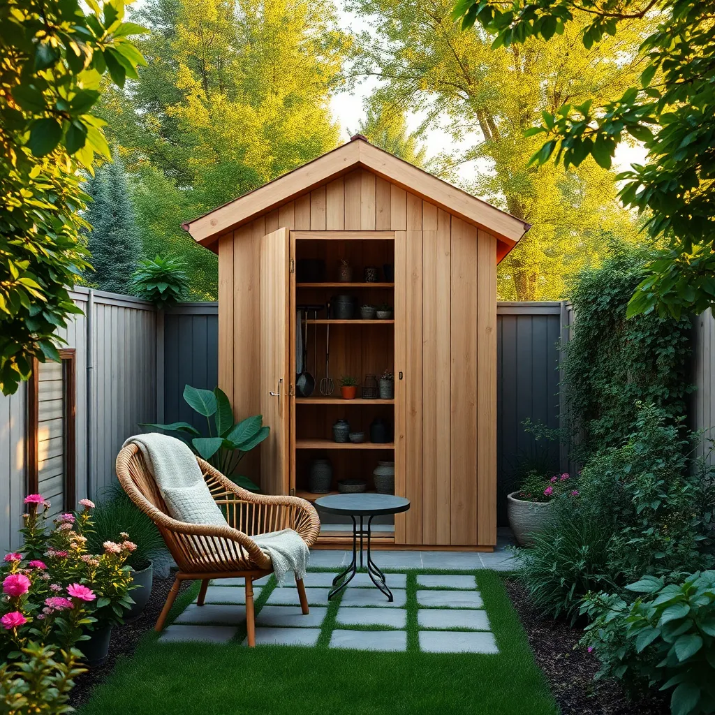 Vertical Storage for Small Yards