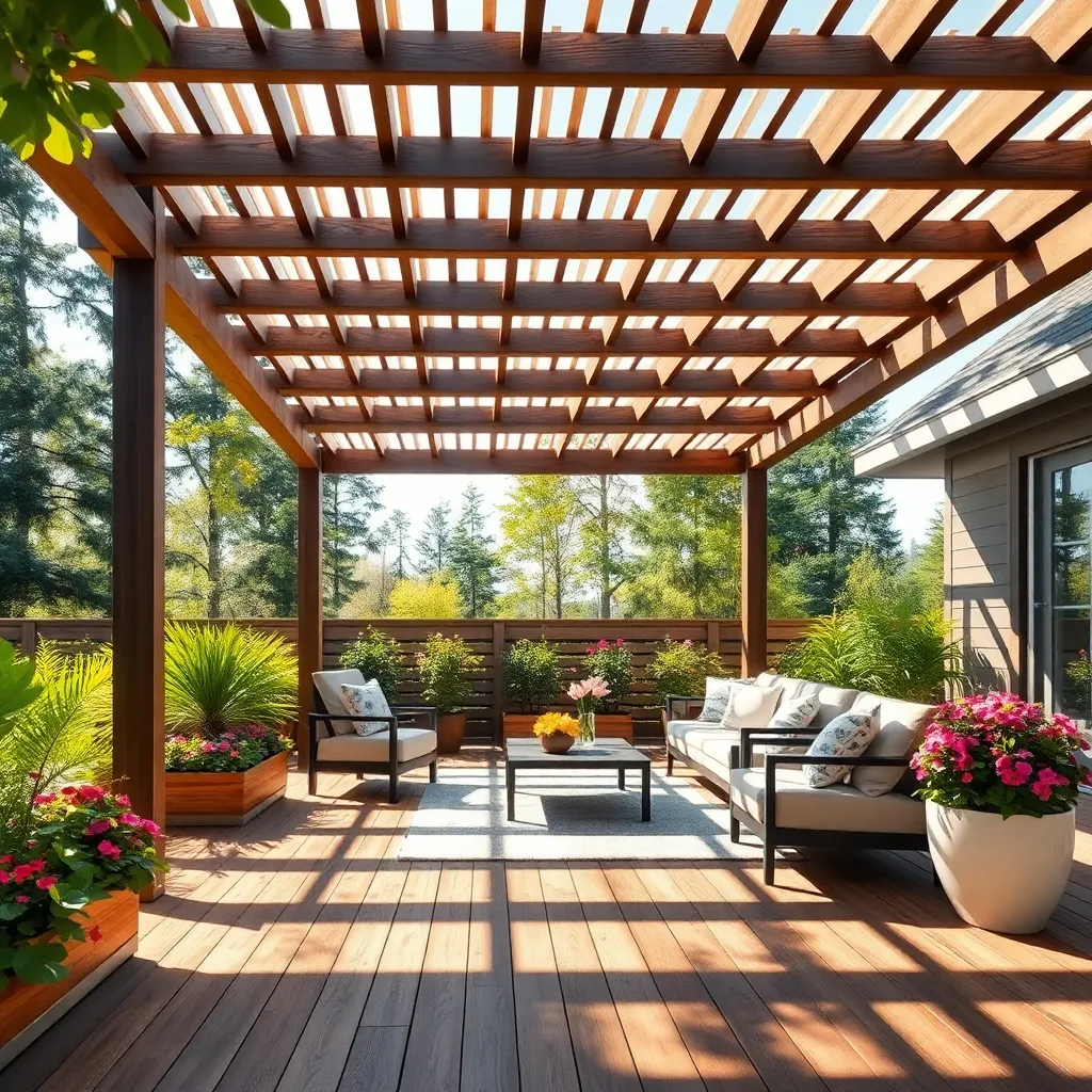 Add Pergolas with Adjustable Louvers
