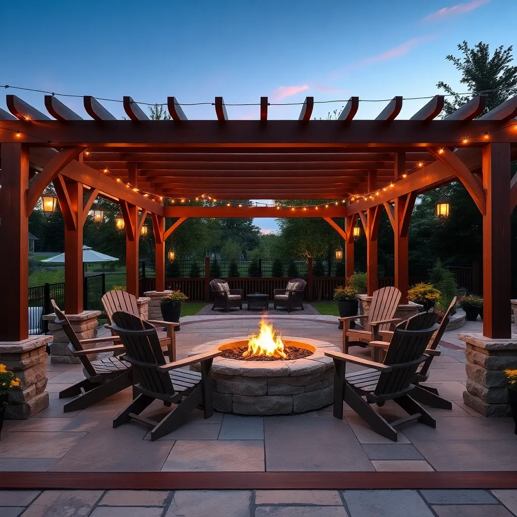 Integrate a Fire Pit Feature