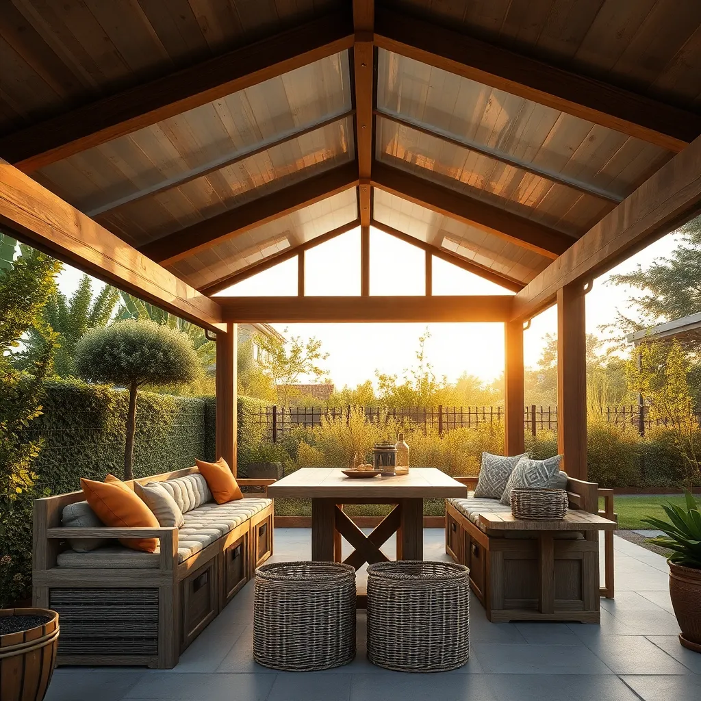 Integrate Functional Outdoor Storage